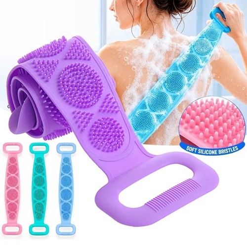 Lightsmax silicone shower - silicone, back