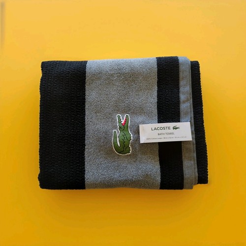 Lacoste bath towel - lacoste,